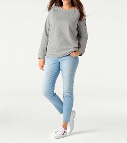 Толстовка, серая - Heine фото 7