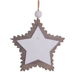 Украшение новогоднее "Сердце/Звезда/Елка", L10 W0,5 H10 см, 3в.
