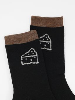 Носки р.35-40 Махровые Food Сыр - Krumpy фото 3