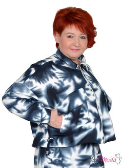 Толстовка Модель №1535 размеры 44-84 - Plusmoda фото 4