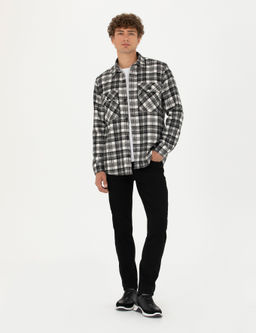 Рубашка Oversize черная