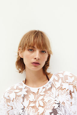 Vestido de encaje con lazada detras - H&m фото 4