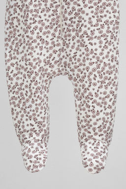 Crockid _ К 6192/розовые скандинавские цветы комбинезон яс  фото 3