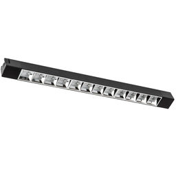 ULB-Q282 30W/4000K BLACK Светильник-прожектор светодиодный трековый. Линейный. 2500 Лм. Белый свет (4000К). Корпус черный. ТМ Volpe