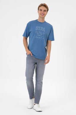 Erkek Gri Jean Pantolon