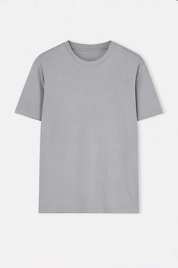 TRENDYOL MAN Tas-Lacivert Basic Slim Fit/Dar Kesim %100 Pamuklu 2li Paket K?sa Kollu T-Shirt TMNSS19BO0075 - Trendyolmilla фото 27