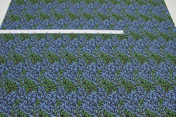 Импорт. хлопок Ивушка цв.сине-голубой, ш.1.45м, хлопок-100%, 100гр/м.кв - Купава фото 7