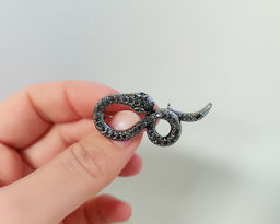 Брошь-кулон ЗМЕЙКА