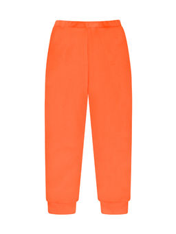 Костюм детский оранжевый флисовый 7043г(ш) (104, 56)