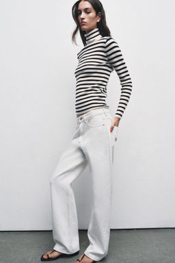 EXTRA-SOFT STRIPED KNIT JUMPER - Zara фото 8