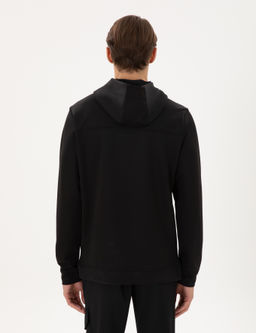 Siyah Regular Fit Sweatshirt - Pierre cardin фото 5