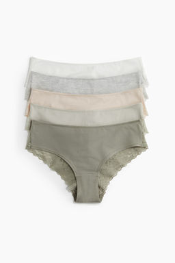 Pack de 5 bragas Hipster