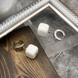 Серьги из муранского стекла