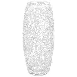 Ваза 11*11*26 см 2 л "Клубок ниток" бочонок, стекло