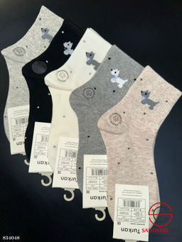 Женские носки из хлопка