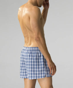 ATLANTIC MBT-002 Трусы боксеры Cotton голубой  фото 3