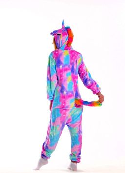 Пижама кигуруми Единорог с блестками