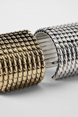 PACK OF 2 TEXTURED CUFFS KATE MOSS X ZARA  фото 5