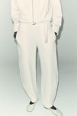 PLUSH TROUSERS WITH BELT - Zara фото 2