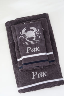 14418/10 Знаки зодиака полотенце махровое плотность 350гр