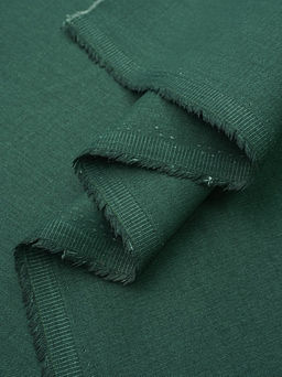 Костюмный джинс с эффектом велюра цв.Темная хвоя, ш.1.5м, хлопок-100%, 220гр/м.кв