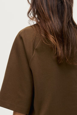 Camiseta interlock oversize - H&m фото 6