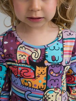 Платье Моана коты в горошек - Sovalina фото 29