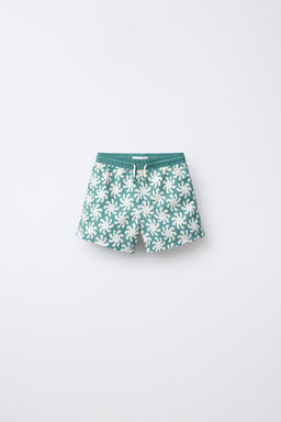 AGES 6-14 / SPIRAL SWIM SHORTS - Zara фото 5
