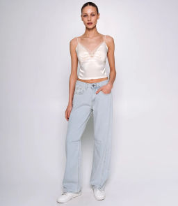 Джинсы #ОКТ055001, голубой