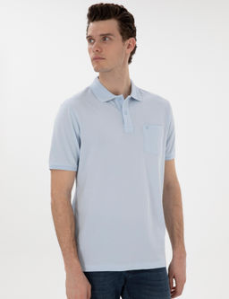 A__k Mavi Regular Fit K_vr_lmaz Polo Yaka Basic Ti__rt - Pierre cardin фото 3