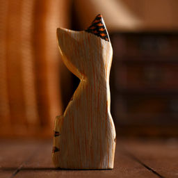 Сувенир «Котёнок», 12×5×2.5 см, дерево