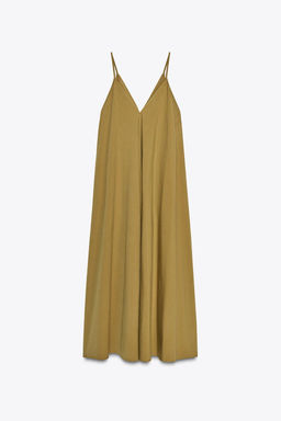 ZW COLLECTION STRAPPY MIDI DRESS - Zara фото 6