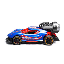 Гоночная машинка свет, звук с имитацией дыма, 1:32, Fast Racers, фиолетовая