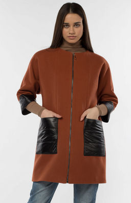 13-1078 ПАЛЬТО ЖЕНСКОЕ ДЕМИСЕЗОННОЕ