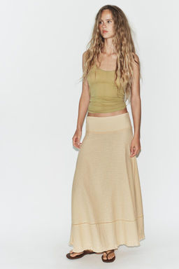 STRUCTURED LONG SKIRT