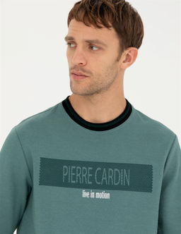 Ye_il Regular Fit Bisiklet Yaka Sweatshirt