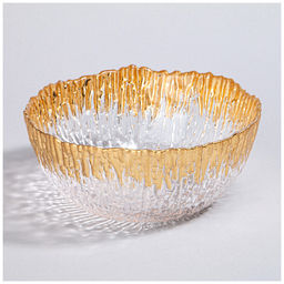 Цена за 4 шт. САЛАТНИК BOHEMIA GOLD 15,5*6 СМ МАЛ УП.-4ШТ МИН.ПАРТИЯ