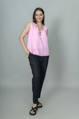 Топ 70% лен+ 30% вискоза