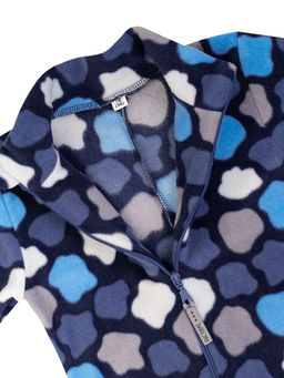 Комбинезон детский синий разводы