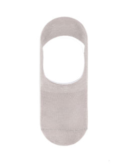 Erkek Gri D_z Babet _orap