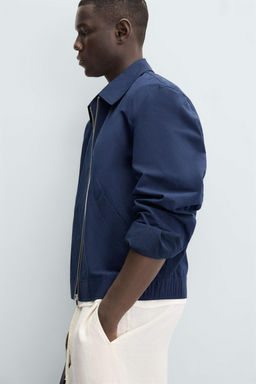 REGULAR FIT BOMBER JACKET - Zara фото 6