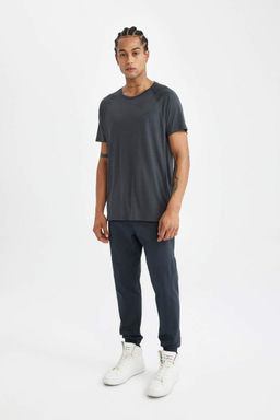 DeFactoFit Спортивная футболка стандартного кроя с круглым вырезом и короткими рукавами  фото 2