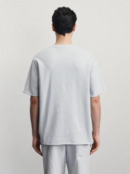 Футболка из плотного хлопка / Zarina  фото 14