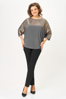 Блуза ДаЛи 5736 серый