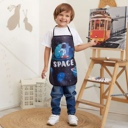 Фартук детский Этель Cosmoman, 49 х 39 см  фото 3