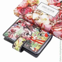 Женская кожаная визитница Sergio Valentini СВ 8138-010  фото 8