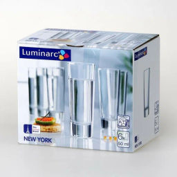 Набор стопок НЬЮ-ЙОРК 6шт 50мл Н5018 /Люминарк/ - Luminarc фото 5