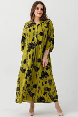 Платье 6145/05/Горчичный