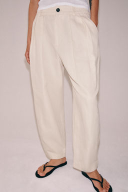 PANTAL?N PINZAS CON LINO ZW COLLECTION / Arena - Zara фото 2