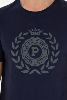 Мужская темно-синяя футболка - U.s. polo assn фото 7